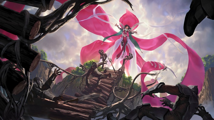 Blossoming Blade from Legends of Runeterra 4K