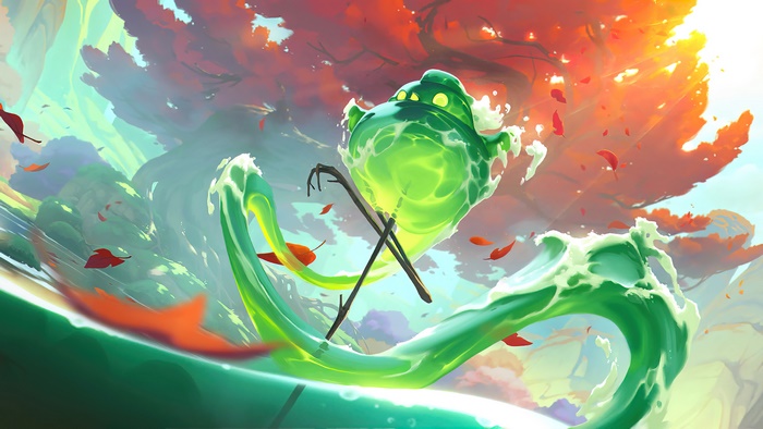 Dancing Droplet from Legends of Runeterra 4K