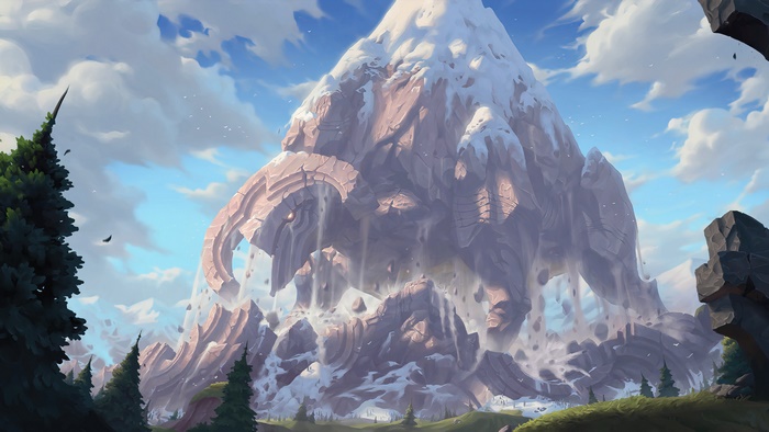 Stonebreaker from Legends of Runeterra 4K