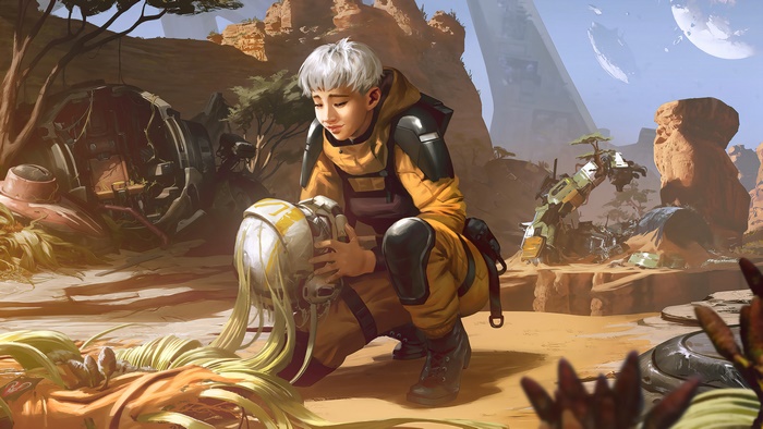 Valkyrie from Apex Legends Season 9 Loading Screen 4K