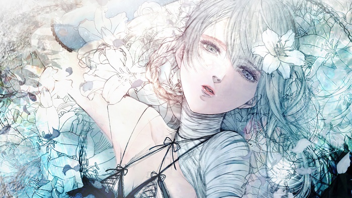 Kainé from Nier Replicant 4K art