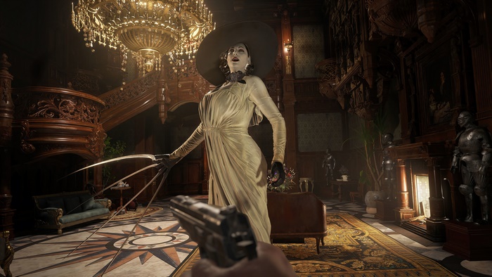 Alcina Dimitrescu from Resident Evil Village in 4K