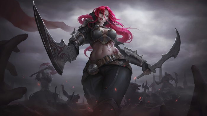 Katarina from League of Legends 4K