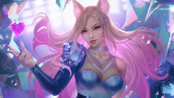 Ahri from K/DA All Out 4K