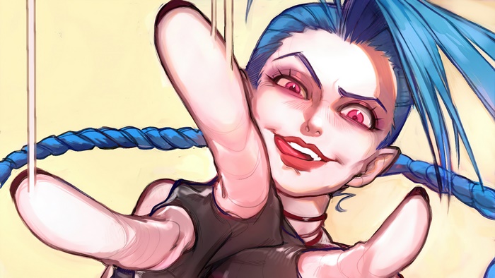 Jinx from League of Legends 4K