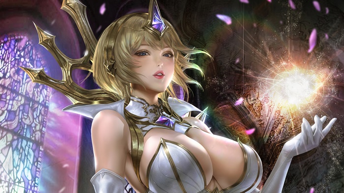 Lux from League of Legends 4K