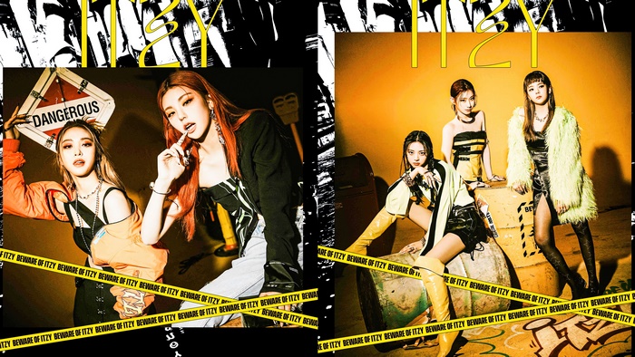 ITZY members in 'Mafia in the Morning' concept