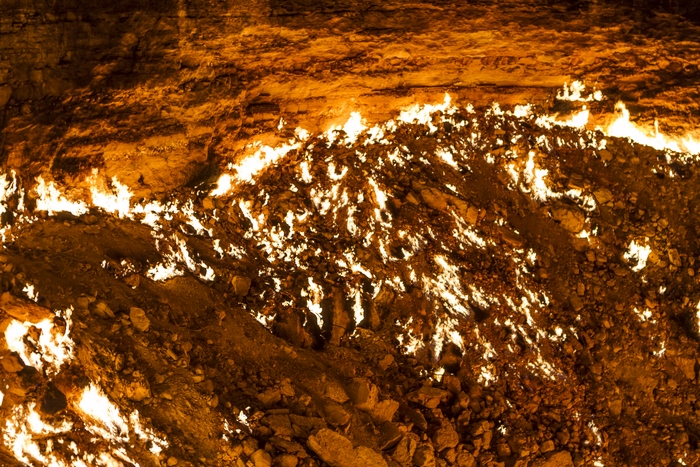 Darvaza Gas Crater in Turkmenistan