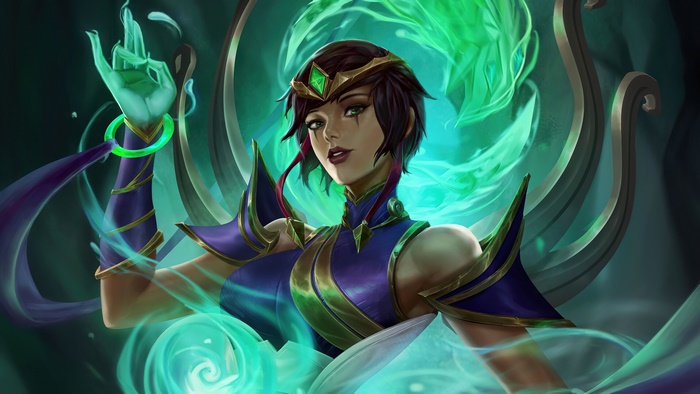 Karma from League of Legends 4K