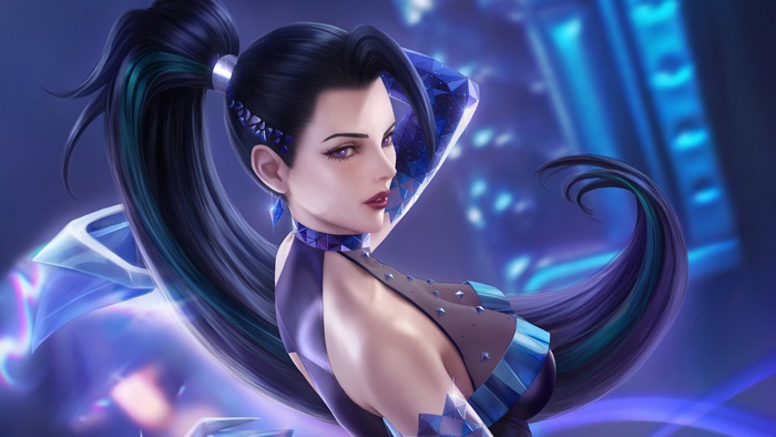 KDA Kai'Sa from League of Legends 4K Artwork
