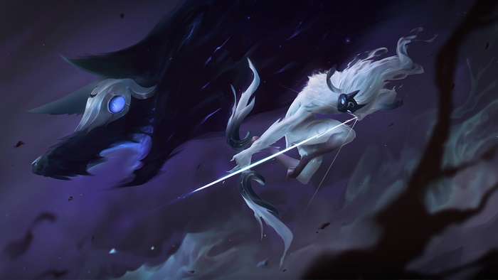 Kindred from League of Legends 4K