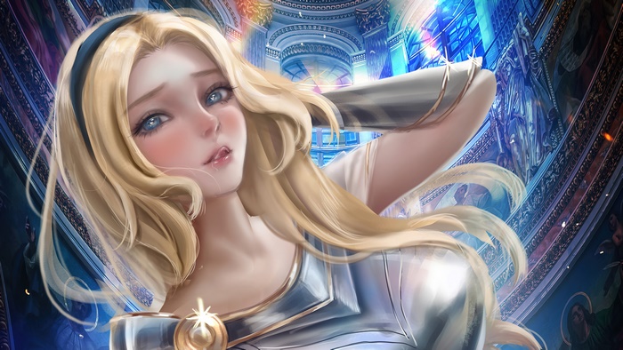 Lux from League of Legends 4K