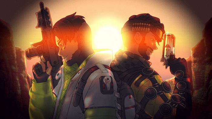 Crypto and Mirage from Apex Legends 4K