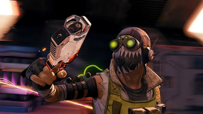 Octane with pistol from Apex Legends Legacy 4K
