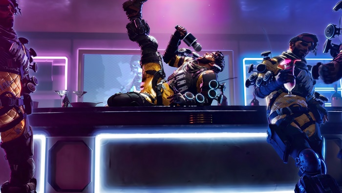 Mirage from Apex Legends singing 4K