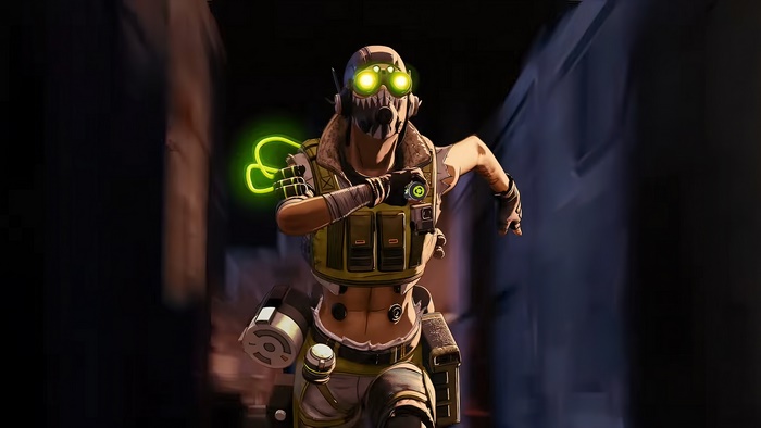 Octane from Apex Legends running 4K