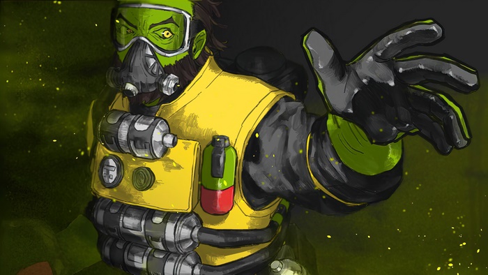 Caustic from Apex Legends 4K