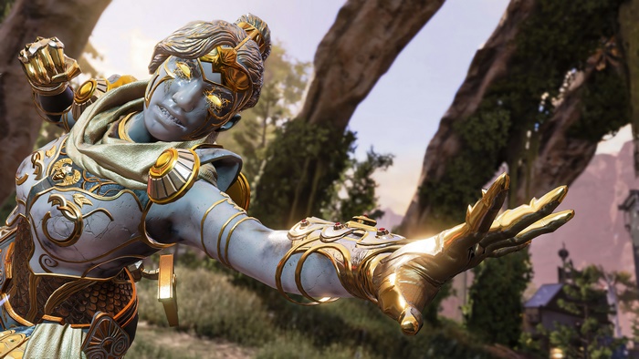 Wraith from Apex Legends Marble Goddess skin 4K