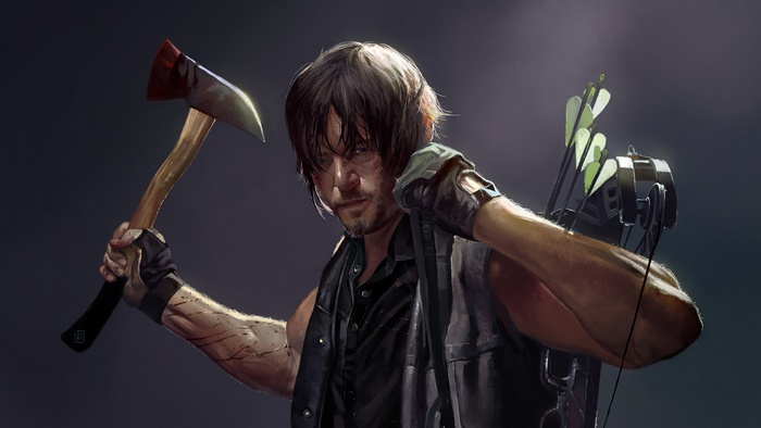 Daryl Dixon from The Walking Dead 4K