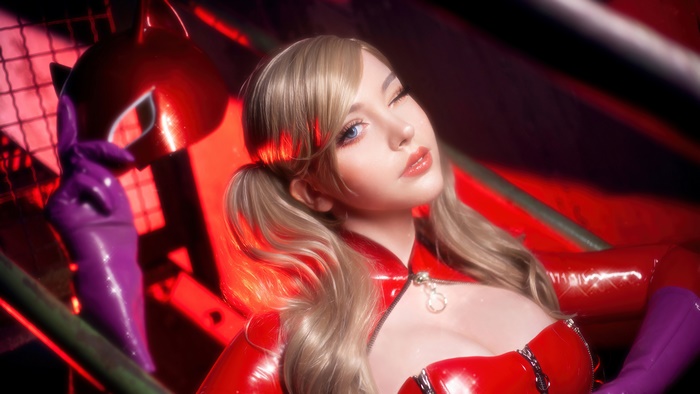 Ann Takamaki from Persona 5 Cosplay 4K