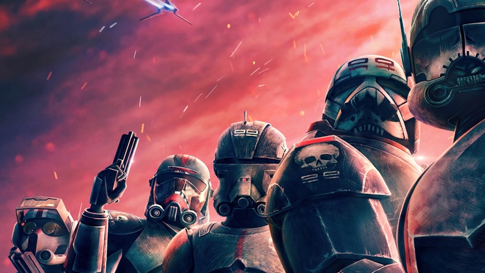 Star Wars The Bad Batch Action Scene