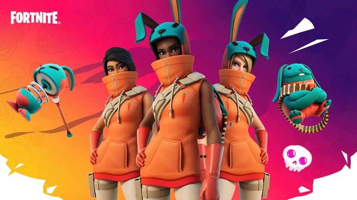 Fortnite Bunny Bundle 4K