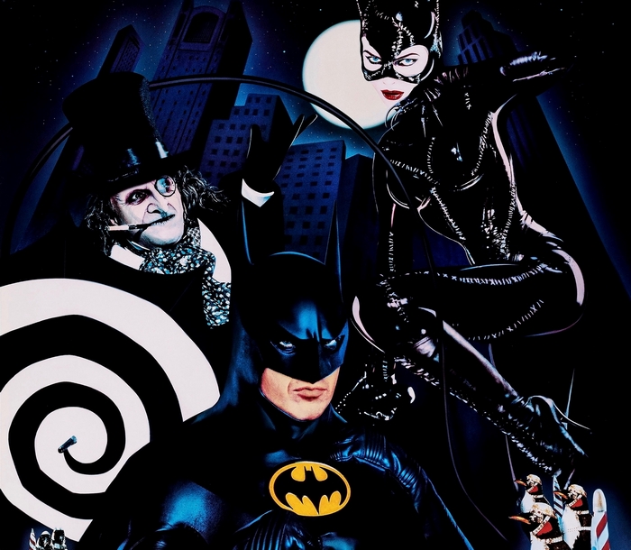 Batman Returns: Batman, Catwoman, and Penguin