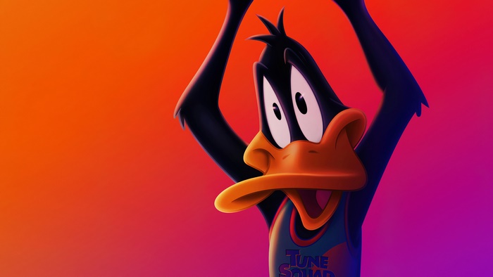 Daffy Duck from Space Jam: A New Legacy 4K