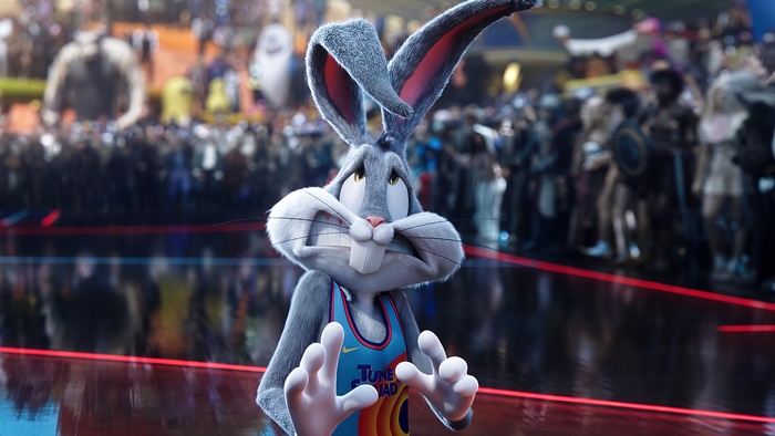 Bugs Bunny from Space Jam 2 in