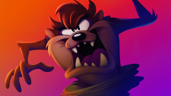 Taz from Space Jam: A New Legacy 4K