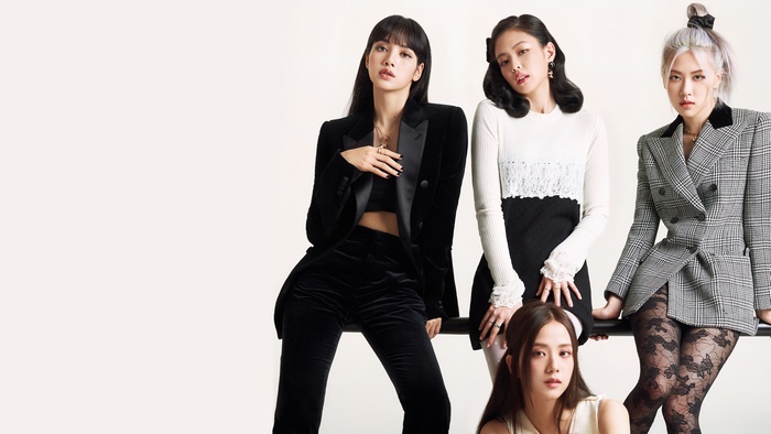 Blackpink Group Photoshoot in Stylish Attire