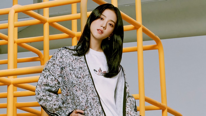 Jisoo from Blackpink in Adidas Photoshoot