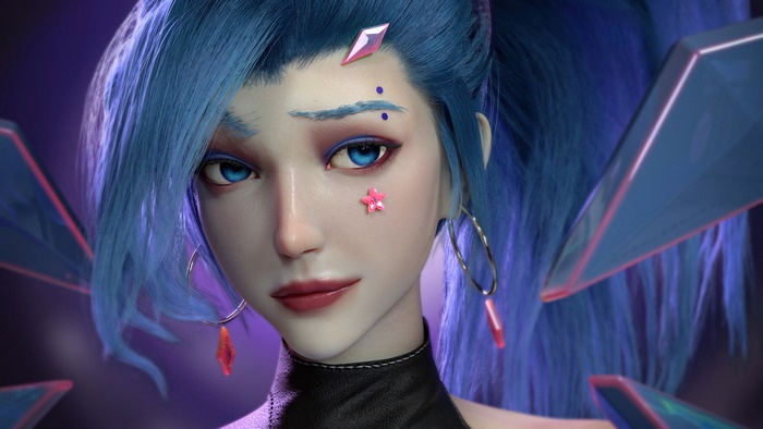 Seraphine from KDA All Out 4K