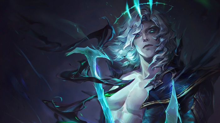 Viego from League of Legends in Dark Fantasy