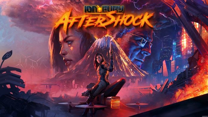 Ion Fury Aftershock 4K game poster
