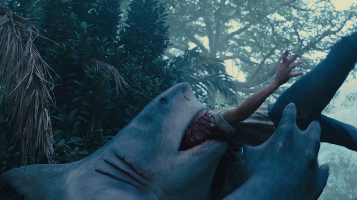 King Shark from The Suicide Squad 2021 in