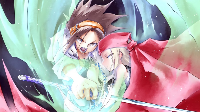 Yoh Asakura and Anna Kyoyama from Shaman King 4K