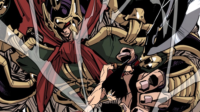 Ren Tao and Bason from Shaman King 4K