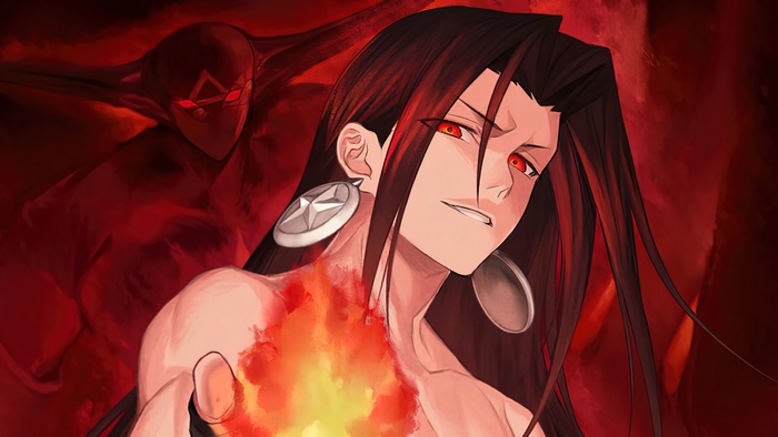 Hao Asakura from Shaman King with Spirit of Fire 4K