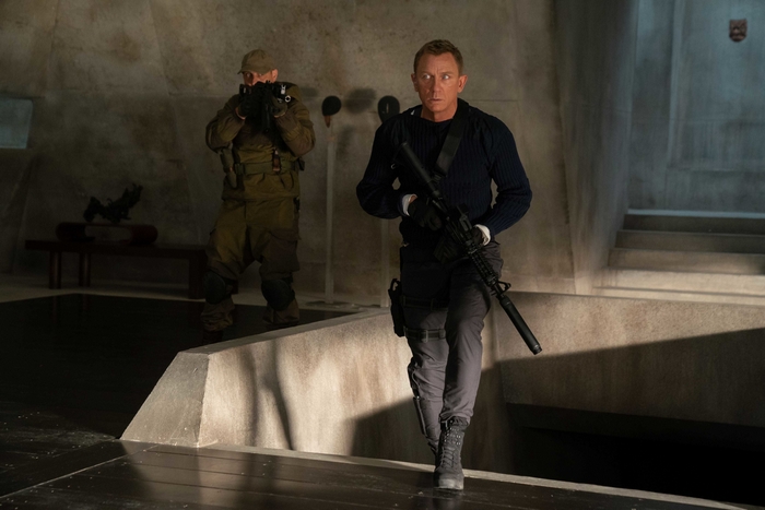 Daniel Craig as James Bond in No Time To Die