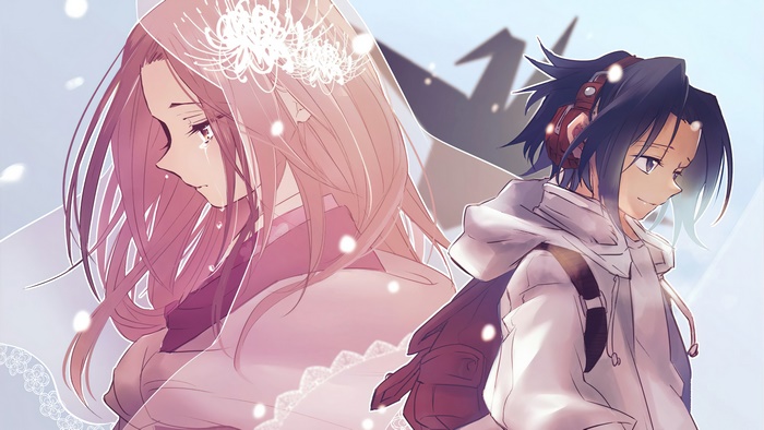 Anna Kyoyama and Yoh Asakura from Shaman King 4K