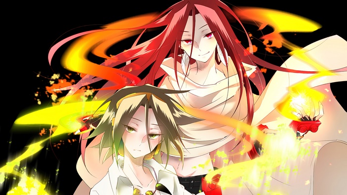Hao Asakura and Yoh from Shaman King in 4K Art