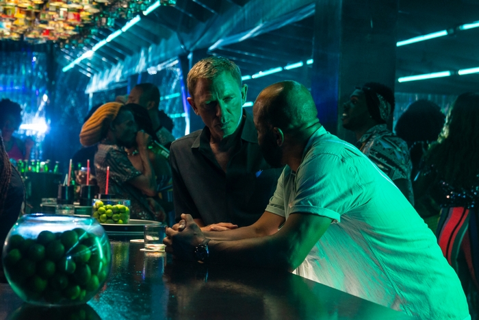 Daniel Craig and Jeffrey Wright in No Time To Die