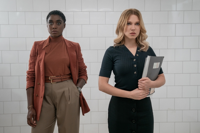 Lashana Lynch and Lea Seydoux in No Time To Die
