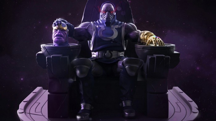 Darkseid vs Thanos 4K