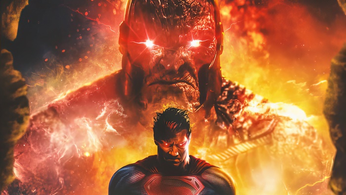 Superman and Darkseid from Justice League 4K
