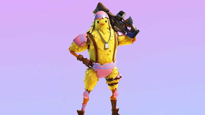 Cluck from Fortnite 4K