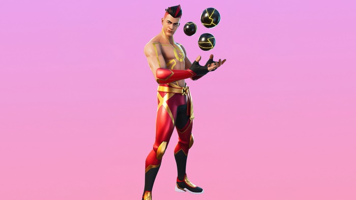 TheGrefg from Fortnite juggling orbs