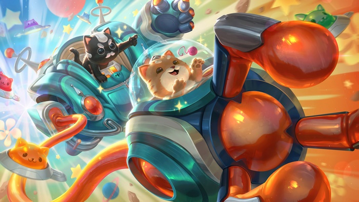 Space Groove Blitzcrank from League of Legends