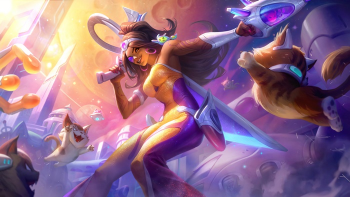 Space Groove Samira from League of Legends